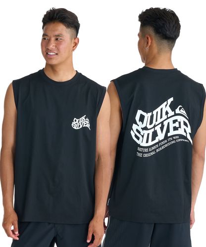 OUTLET】QUIKSILVER メンズ IMPAIRED LOGO SLY タンクトップ