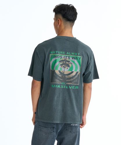 OUTLET FAMILY SALE】QUIKSILVER メンズ DONT STOP ST 半袖コットンT