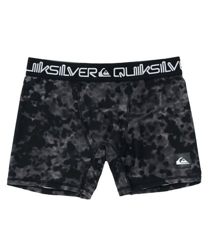 WCJ 【速乾】ボードショーツ BLK OUTLET】QUIKSILVER メンズ QS LOGO インナー ボクサーショーツ 速乾
