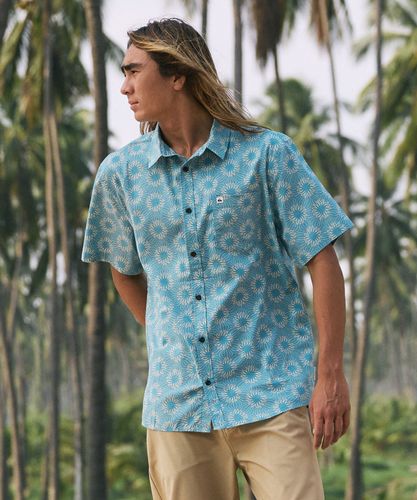OUTLET】QUIKSILVER メンズ FUN SURF SHIRTS 半袖シャツ コットン