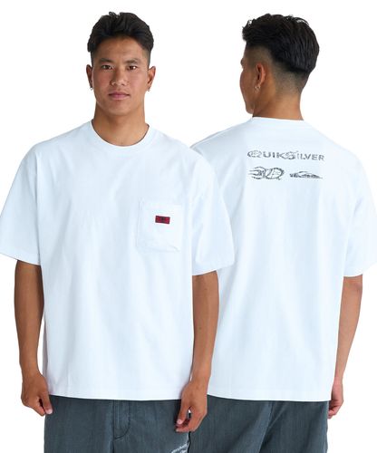 QUIKSILVER メンズ BW BUBBLE ST 半袖コットンTシャツ レギュラー