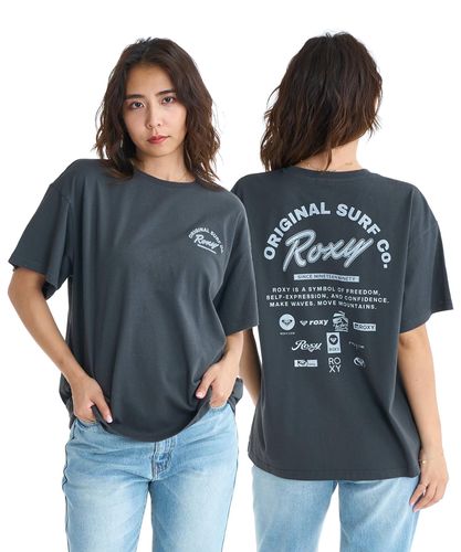 ROXY ALGAE サガラ刺繍ロゴ 半袖Tシャツ 【2026年春夏モデル】