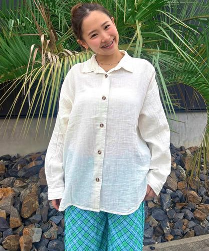 マヌーシュ　ノースリーブトップス OUTLET】Roxy TROPICAL HILL STRIPE ウィメンズ ノースリーブトップス