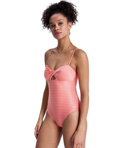 OUTLET】Roxy ROXY ACTIVE COLORBLK ONEPIECE ウィメンズ ワンピース水着