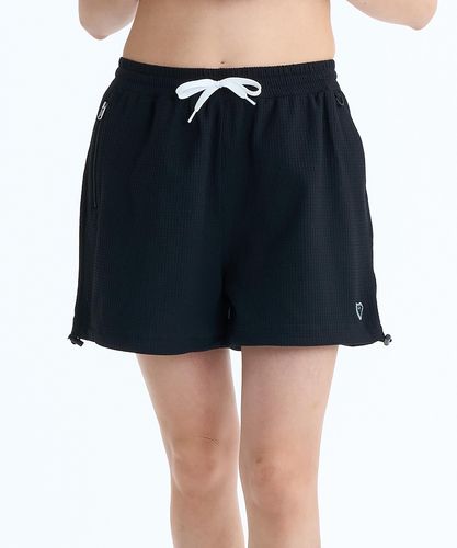 ROXY SOLUNA SHORTS 2WAY シアサッカー ボードショーツ/ミディアム丈