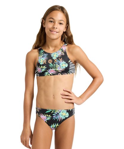 OUTLET】ROXY キッズ ROXY ACTIVE RG ATHLETIC TRI SE ビキニ セット