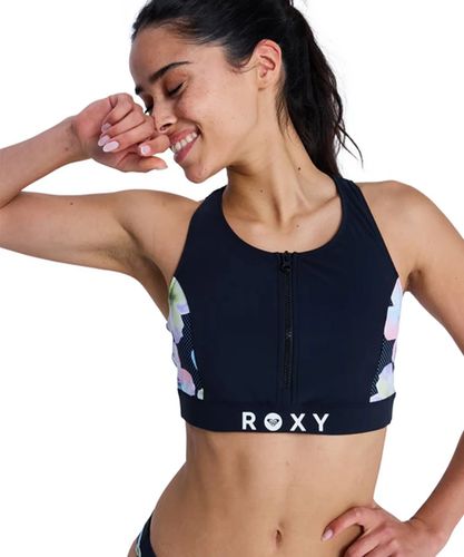 ROXY FITNESS ROXY ACTIVE ONE PIECE MIX PT メッシュパネル
