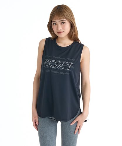 ROXY FITNESS MOVE ON サラッと軽い フード付きタンクトップ/水陸両用
