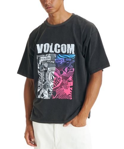 新品タグ付　VOLCOM ハワイ 限定 Tシャツ カットソー 花柄 ブラック L volcom - 新品タグ付 VOLCOM ハワイ 限定 Tシャツ カットソー 花柄
