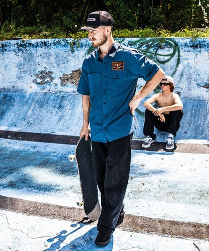 VOLCOM メンズ FA MICKEY MASON SS 半袖シャツ 【2026年春夏モデル】