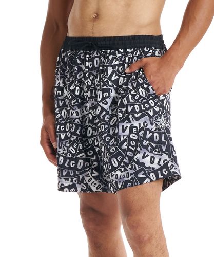 OUTLET】VOLCOM メンズ LIDO PRINT TRUNK 16 ボードショーツ 【2026年