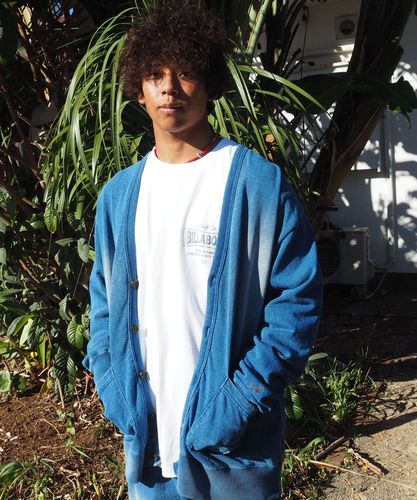 Jipijapa ヒピハパ　着脱ライナー　丸襟　トグル　ジャケット OUTLET FAMILY SALE】BILLABONG メンズ 【INDIGO COLLECTION】 DENIM
