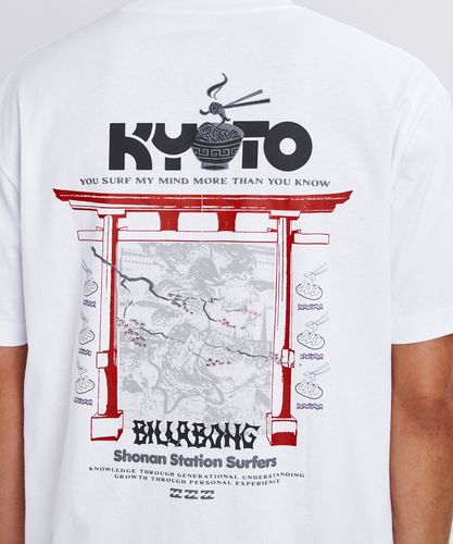 BILLABONG メンズ 【SHONAN STATION SURFERS】 KYOTO Tシャツ【OVER