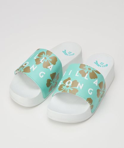 OUTLET】BILLABONG レディース FLIP FLOPS PLATFORM PRINT ビーチ