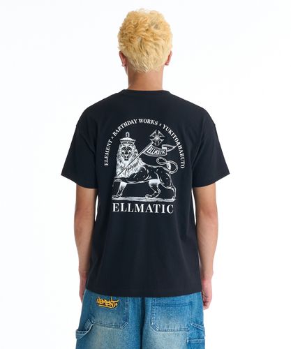 OUTLET】【直営店限定】ELEMENT メンズ LION NO SLEEVE タンクトップ