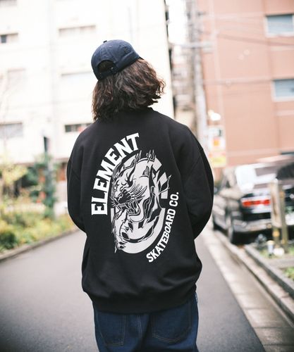 OUTLET FAMILY SALE】ELEMENT メンズ LCTXE SAY HI CREW トレーナー