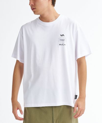 RVCA メンズ 【SUPER FRIENDS】 TAG TEE Tシャツ WHT 【2024年秋冬モデル】