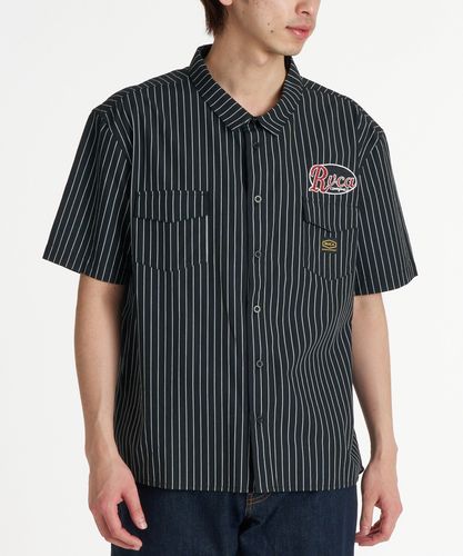 OUTLET FAMILY SALE】RVCA メンズ IRON ON SH 半袖シャツ 【2025年春夏