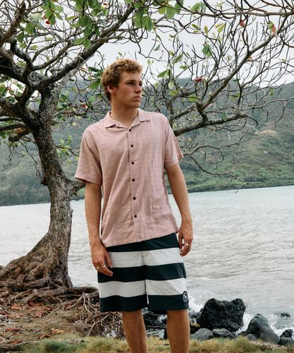 OUTLET FAMILY SALE】RVCA メンズ EXOTICA SS 半袖シャツ 【2025年春夏