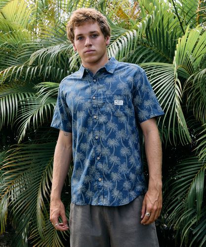 OUTLET FAMILY SALE】RVCA メンズ EXOTICA SS 半袖シャツ 【2025年春夏