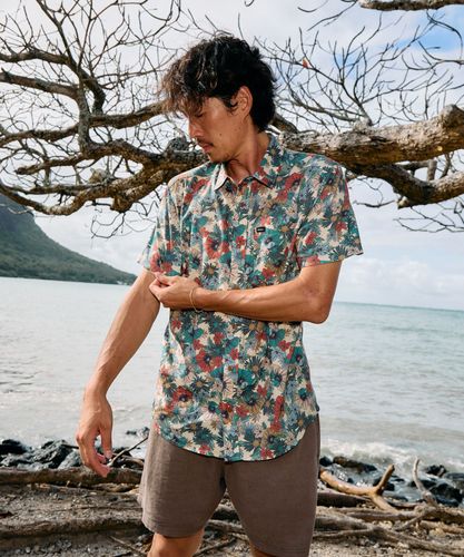 RVCA メンズ VACANCY SS 半袖シャツ 【2026年春夏モデル】