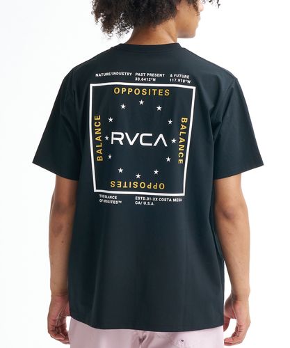 OUTLET】RVCA メンズ ILL ESCAPE SQUARE SFST サーフTシャツ 【2025年