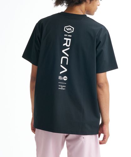OUTLET】RVCA メンズ ILL ESCAPE SQUARE SFST サーフTシャツ 【2025年
