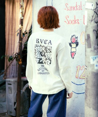 dow新品RVCAレディースNEW WORLDＴシャツ【S】 OUTLET】RVCA レディース SPORT LS TEE ロンT 【2025年春夏モデル】