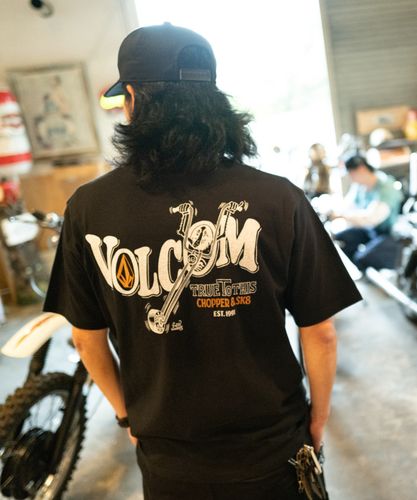 VOLCOM メンズ MOONEYES 2025 SS TEE Ⅰ Tシャツ 【2026年春夏モデル】