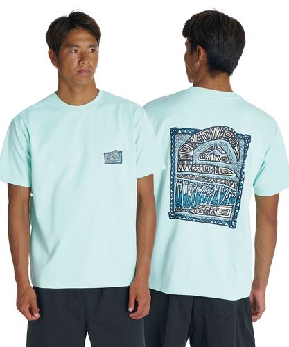 コルヴィル CoLLVille カットソー Tシャツ 半袖 コットン M 青 白 Colville Logo Print T-shirt | Blue | FARFETCH