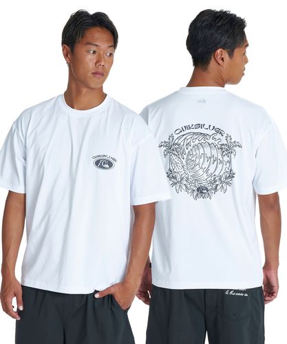 【限定値下げ】美品Knuth Marf スイムウェア　ホワイト OUTLET】QUIKSILVER メンズ ICON OF SURF SS 半袖ラッシュガード