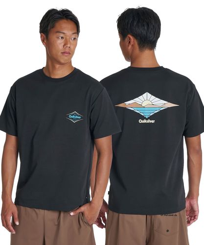 QUIKSILVER メンズ INSIDE SECTION ST 半袖Tシャツ 速乾 UPF50+