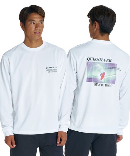 OUTLET】Quiksilver メンズ DESERT WAVES LT 長袖Tシャツ