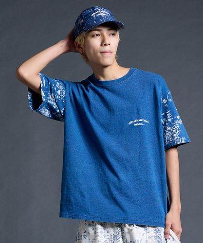 メンズ DTQS BORDER ST ボーダー半袖Tシャツ ルーズフィット【2026年夏