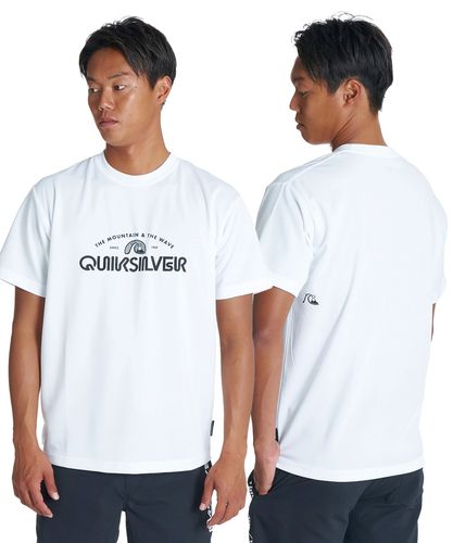 OUTLET】QUIKSILVER メンズ OFF COURSE SS 半袖ラッシュガード サーフT