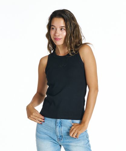 アリスアウアア　ショート丈　タンクトップ OUTLET】Roxy ICONIC DAYS ウィメンズ タンクトップ 丈短め ショート丈
