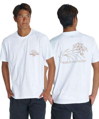 OUTLET】QUIKSILVER メンズ ICON OF SURF SS 半袖ラッシュガード