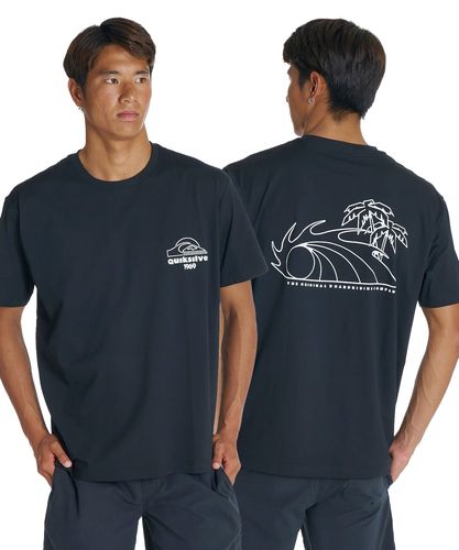 OUTLET】QUIKSILVER メンズ OFF COURSE SS 半袖ラッシュガード サーフT