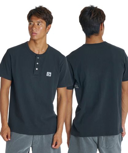 OUTLET FAMILY SALE】QUIKSILVER メンズ MERCURY RUGBY 長袖ポロシャツ
