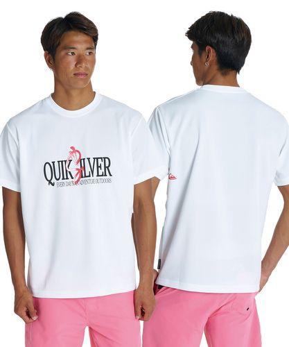 OUTLET】QUIKSILVER メンズ IMPAIRED LOGO SS 半袖ラッシュガード