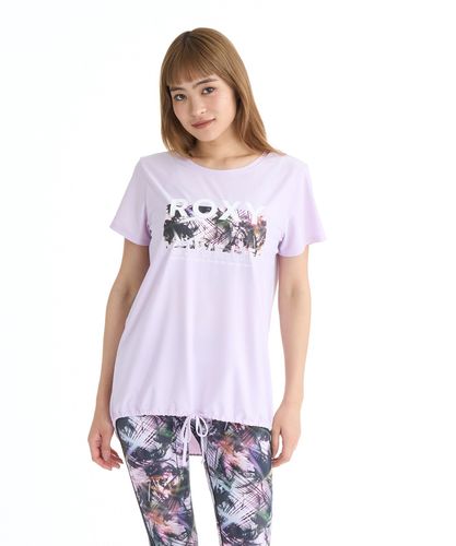 OUTLET】Roxy RIDE ON TIE DYE ウィメンズ 半袖Tシャツ タイダイ柄