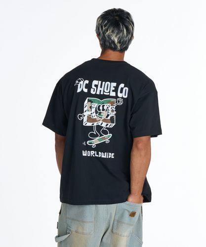 DC Shoes メンズ 26 TECH GRAFFITI SS Tシャツ《吸水速乾・UVカット