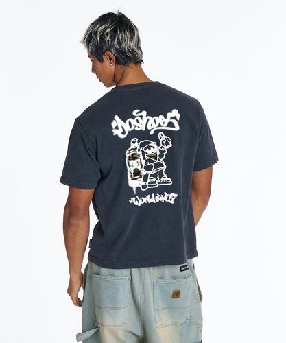 DC Shoes メンズ 26 SKATE WOLF SS Tシャツ 【2026年夏モデル】