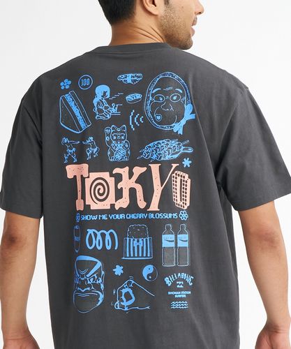 OnパフォーマンスTシャツ　限定品 BILLABONG メンズ 【SHONAN STATION SURFERS】 KYOTO Tシャツ【OVER