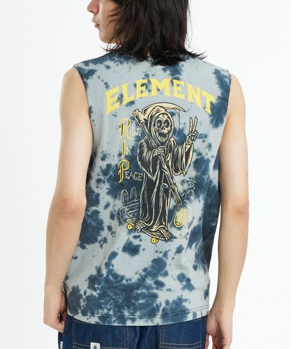 OUTLET】【直営店限定】ELEMENT メンズ LION NO SLEEVE タンクトップ