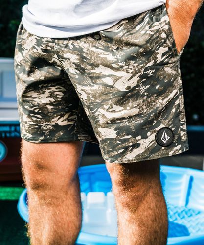 OUTLET】VOLCOM Surf Vitals Jack Robinson Mod-Tech Trunks - Lemon