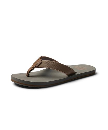OUTLET】REEF メンズ LEATHER OFFSHORE ビーチサンダル 【2026年春夏