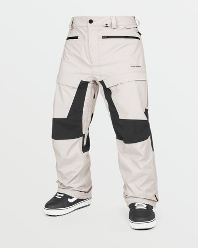 OUTLET】VOLCOM Mens Rain Gore-Tex Bib Overalls - Crimson