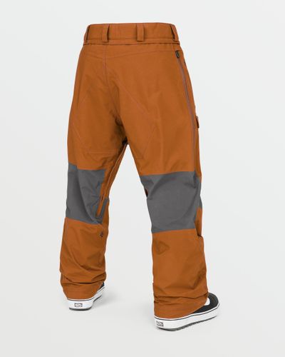 OUTLET】VOLCOM Mens L Gore-Tex Pants - Redwood