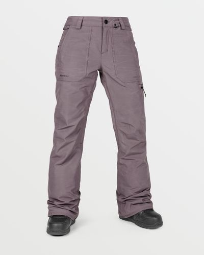 OUTLET FAMILY SALE】VOLCOM Womens Stone Mica 20K Pants - Black